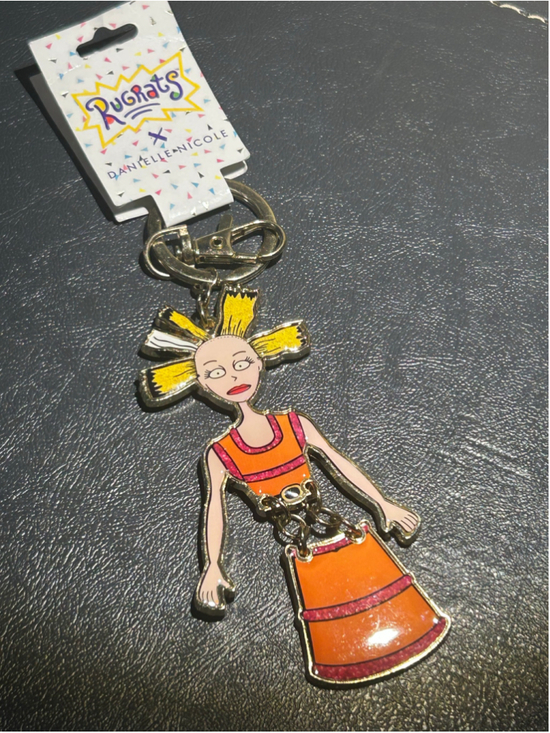 Rugrats Accessories - Danielle Nicole Rugrats Cynthia Keychain One Size Orange Yellow